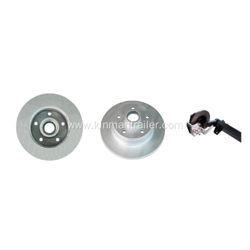 Trailer Rubber Torsion Axle With Mechanical Disc Brake